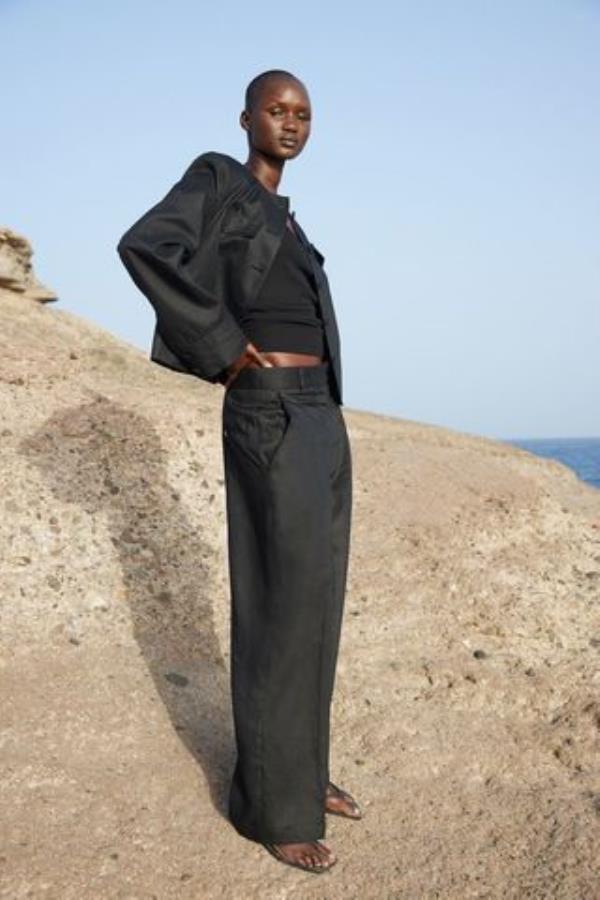 Tailored Linen Trousers