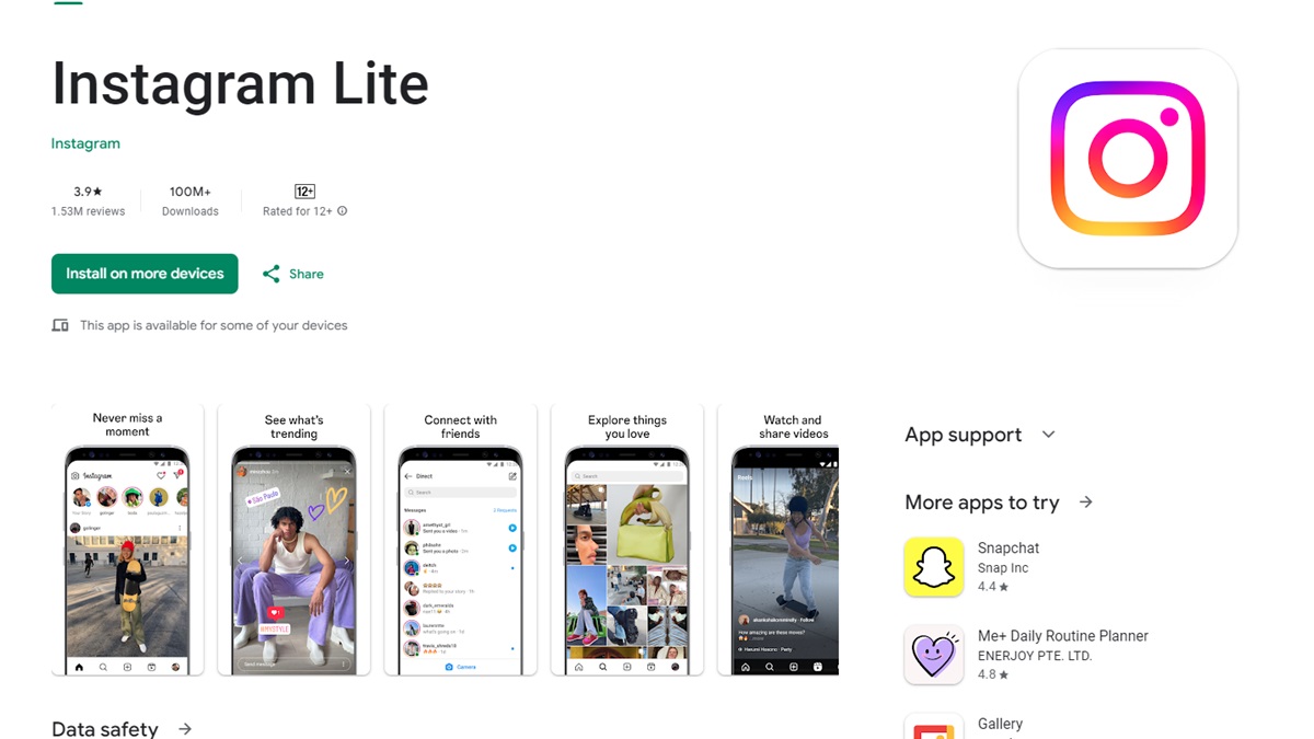 Instagram Lite